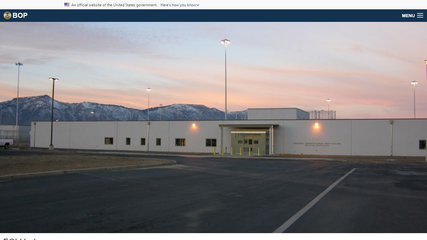 FCI Herlong - Federal Bureau of Prisons
